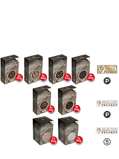 Set Pfeffer- und Salzauswahl "Premium 1" - Peugeot Saveurs
