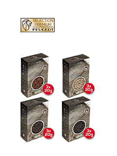 Set Pfefferauswahl "Premium 1" - Peugeot Saveurs