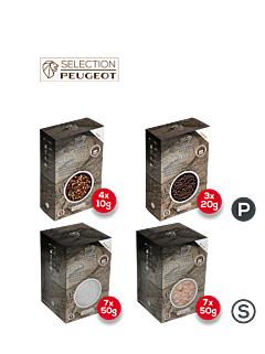 Set Pfefferauswahl "Premium 3" - Peugeot Saveurs